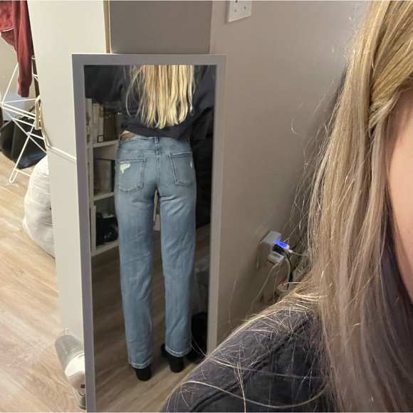 Garage mid rise straight leg jeans - Picture 5 of 8